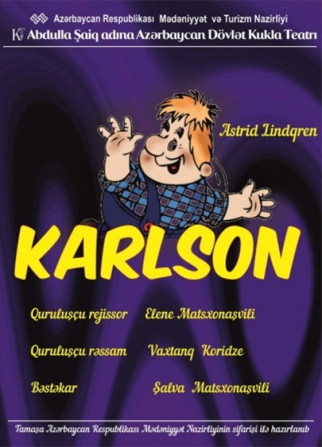 &nbsp;“Karlson” tamaşası onlayn göstəriləcək