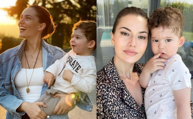 Aktrisa oğluna dayə axtarır - foto