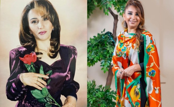 Elnarə arxiv fotolarını paylaşdı