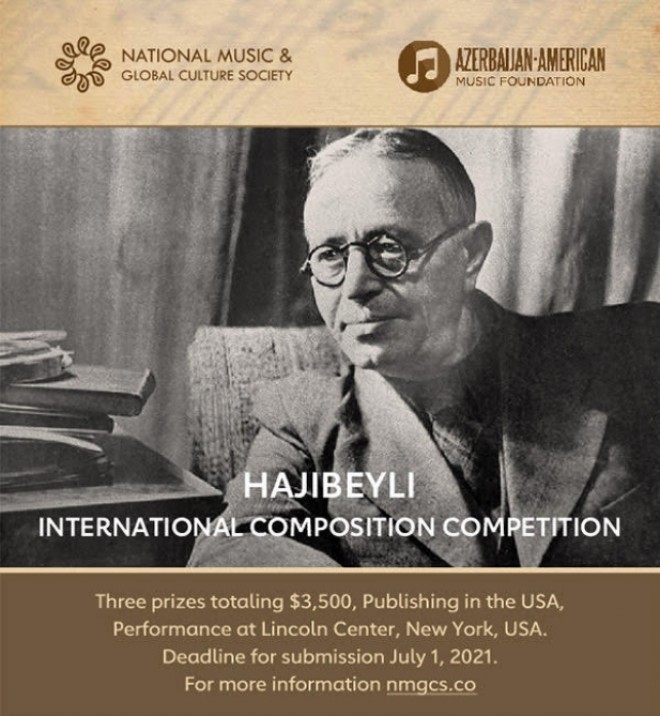 Beynəlxalq bəstəkarlar müsabiqəsi elan olundu