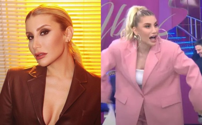 İrem Derici geyimini evdə unudub - foto