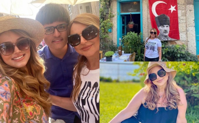 Xalq artisti istirahətini İzmirdı keçirdi - foto