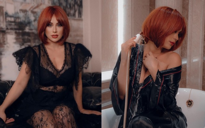 Roza üç fərqli obrazda - fotosessiya