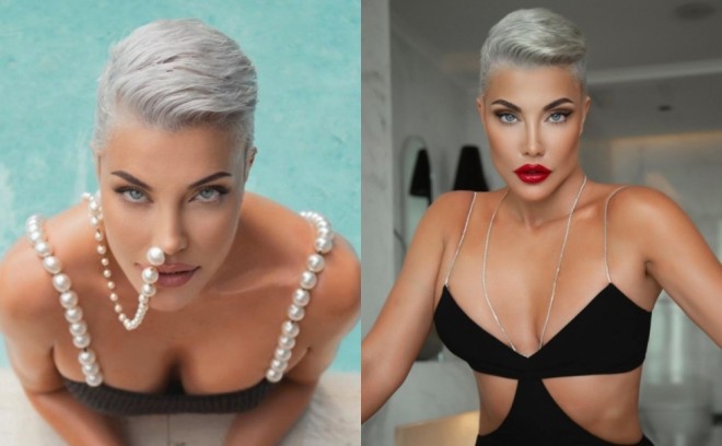 Model kök insanlarla görüşür