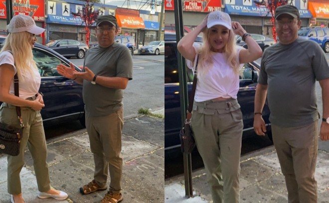 Məleykə ilə Elariz ABŞ-da görüşdülər - foto