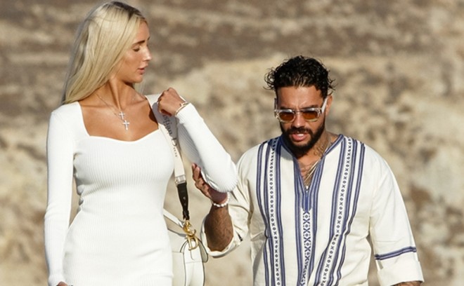 Timati ukraynalı model ilə görüntülənib - foto