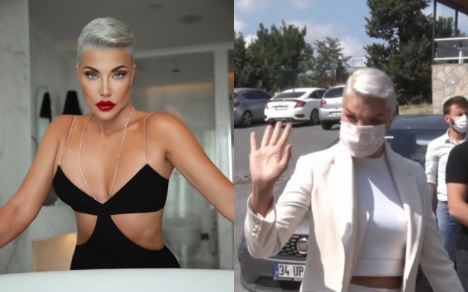 Türkiyəli model həbs olunub - foto
