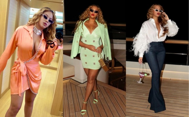 Beynos ad gününü yaxtada keçirdi - foto