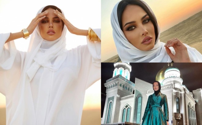 Rusiyalı model islam dinini qəbul edib - foto