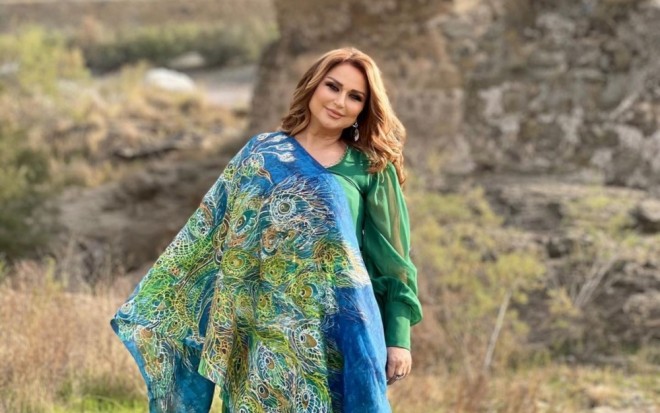 Xalq artisti Xudafərin körpüsündə - foto