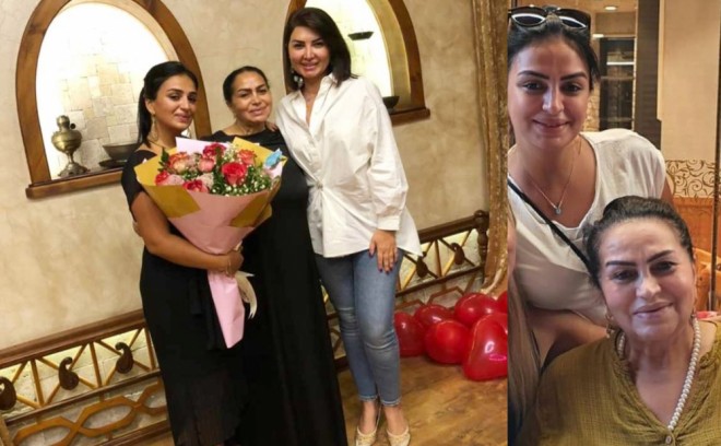 Əməkdar artistin qızı xaricdən qayıtdı - foto