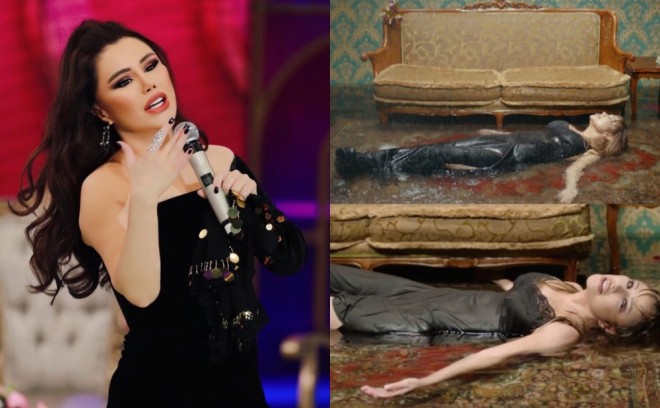 Müğənni 6 saat suda qalıb - foto