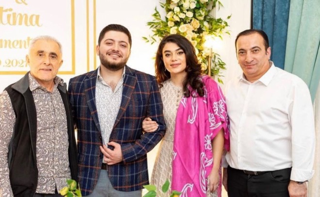 Alim Qasımov ilə Natiq Şirinov qohum olub - foto