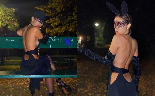 "Miss Millenium" gözəlinin "Halloween" şousu - foto