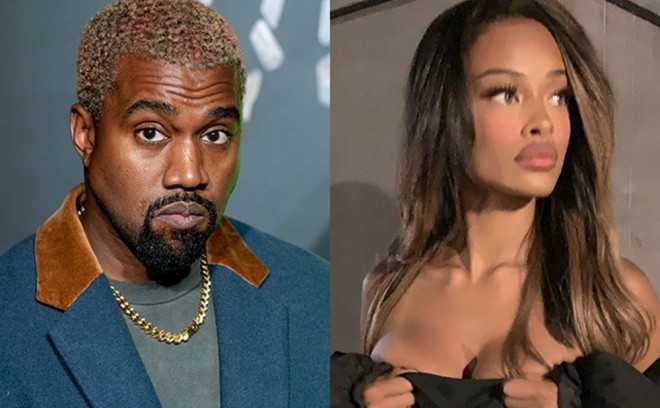 Reper 22 yaşlı model ilə görüşür - foto