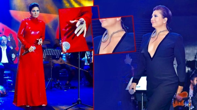 Sibel Canın aksesuarları diqqət çəkdi - foto