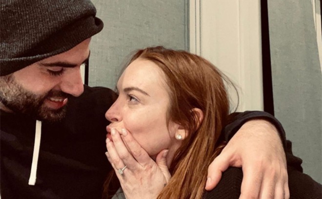 Aktrisa ərəb sevgilisi ilə nişanlanıb - foto