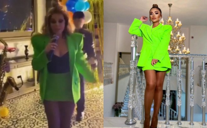 Türkan Aygünün geyimindən geyindi - foto