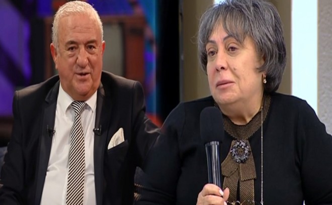 Xalq artistinin xanımı efirə çıxdı
