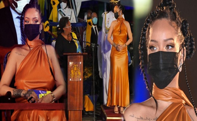 Rihanna Barbadosun Milli Qəhrəmanı oldu