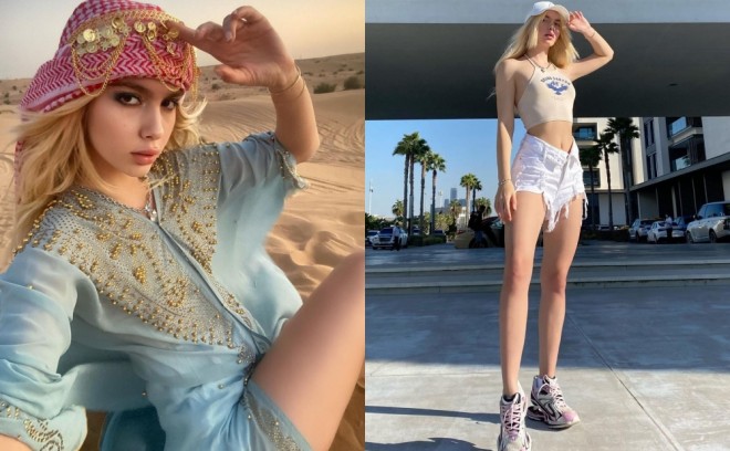 Aleyna Tilki Dubayda istirahətdə - foto