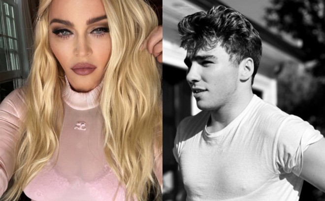 Madonnanın oğlu rəssamlıqla məşğul olur - foto
