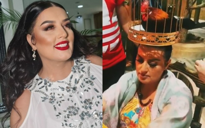 Elza yenə fərqli obrazı ilə seçildi - video