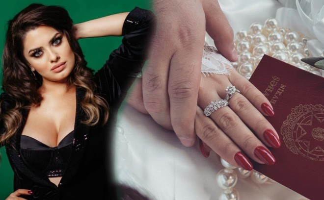 Mina ərə getdi və fotolarını sildi