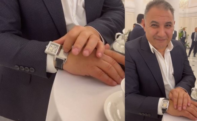 Əməkdar artistin bahalı saatı müzakirə yaradıb