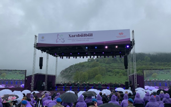 Şuşada V “Xarıbülbül” Beynəlxalq Folklor Festivalı keçirilir