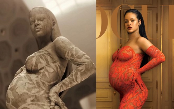 Rihannanın mərmərdən heykəli hazırlanıb