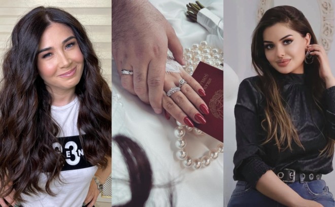 Elnarə ifaçı xalası qızına ailə xoşbəxtliyi arzulayıb
