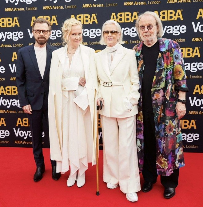  “ABBA”  üzvləri 40 ildən sonra görüşüblər - foto