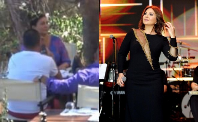 Sibel Can sevgilisi ilə Bodrumda - foto