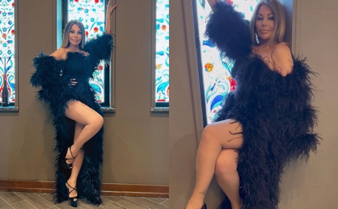 Xalq artisti libası ilə diqqət çəkib 