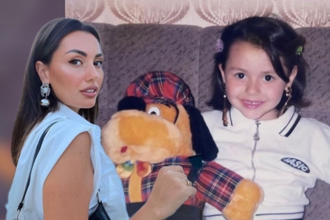 Safurənin uşaqlıq fotoları