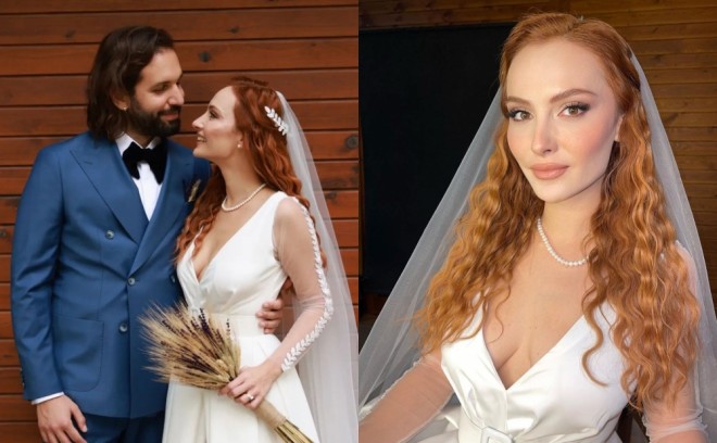 Aktrisa ərə gedib - foto
