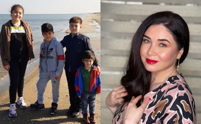 Elnarə yə oğlu qorxu yaşadıb