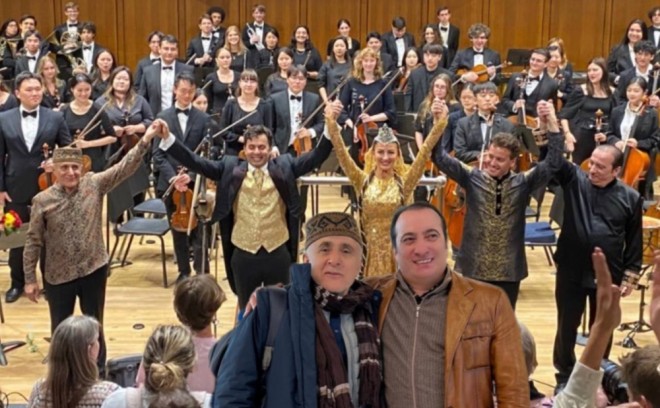 Xalq artistləri Texasda konsert veriblər