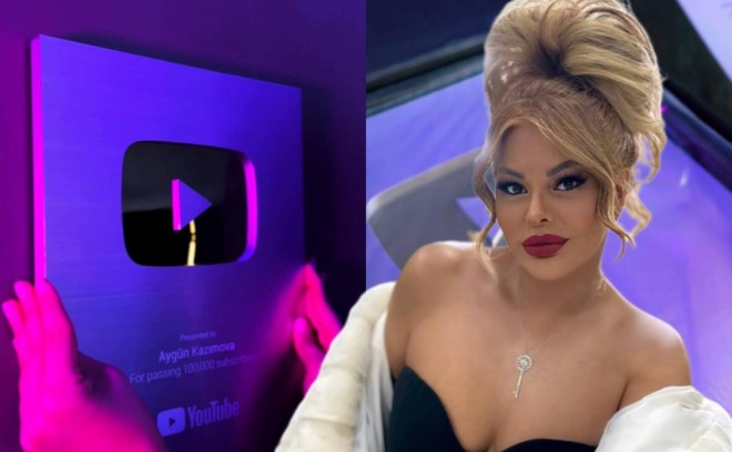 Xalq artistinin yutub sayı 100 mini keçib