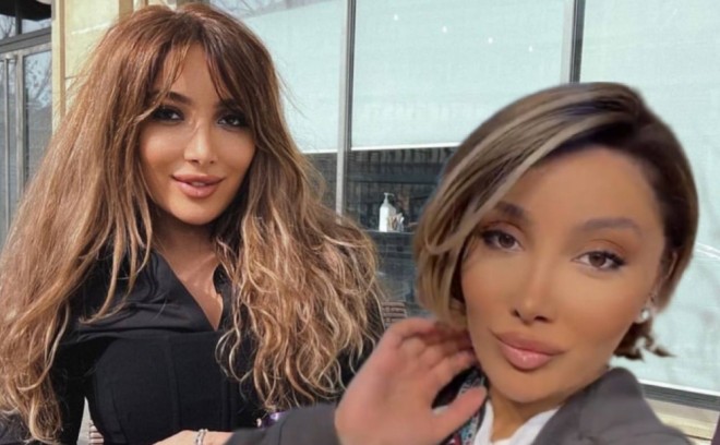 Günay uzun saçını qısaldıb - foto