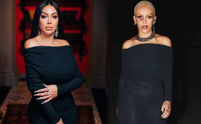 Pop müğənnisi geyimi ilə diqqət çəkib - foto