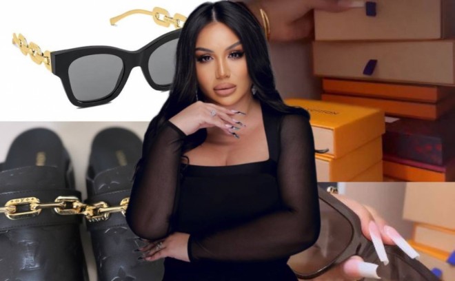 Lətifə bahalı qarderobunu nümayiş etdirib
