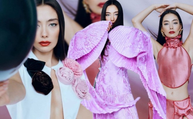 Aktrisa jurnalın növbəti qəhrəmanı olub-foto