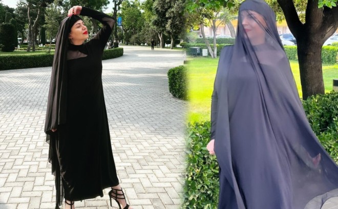 Zümrüd  yeni fotoları ilə diqqət çəkib