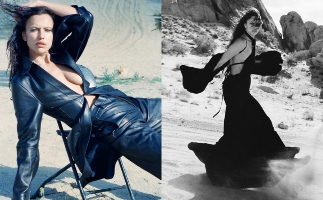 İrina Şeykin yay fotosessiyası
