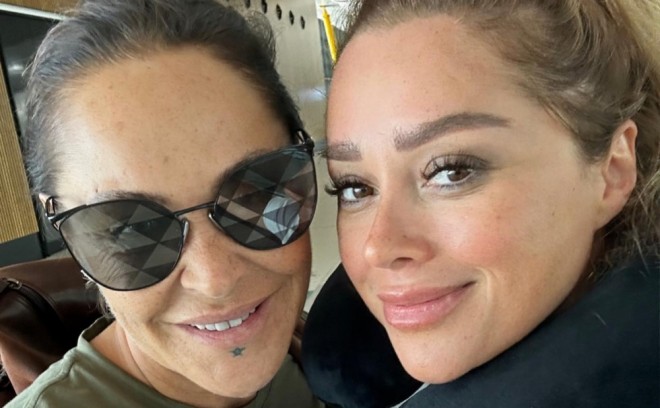 Xatirənin məşhur aktrisa ilə fotosu