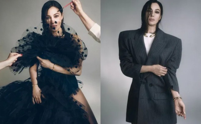 Monika Belluççinin fotosessiyası