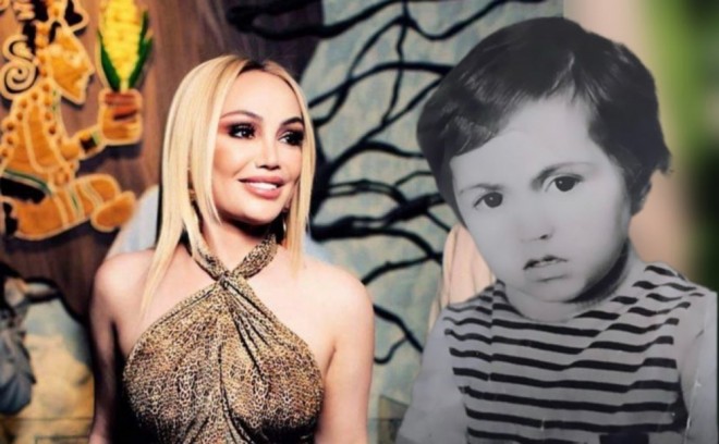 Nura Suri in uşaqlığı - foto