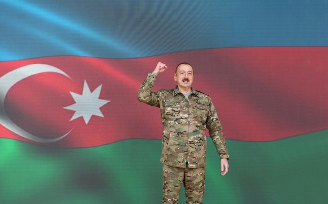 Azərbaycanda Zəfər Günü qeyd olunur - foto